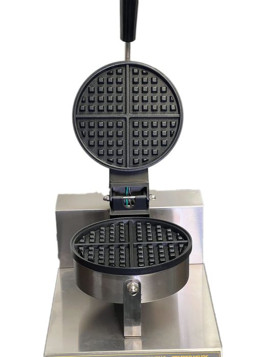 Carnival King WSM11 Non-Stick Single Waffle Maker with Timer - 120V