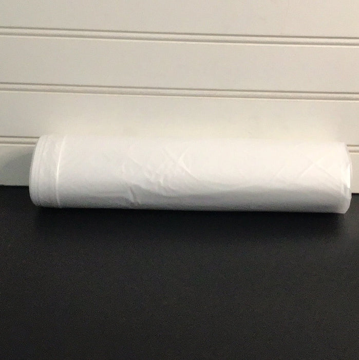 20-30 Gallon 30x36 0.9 Mil Clear Trash Can Liner - 250/Case (sub  5013036m1c)