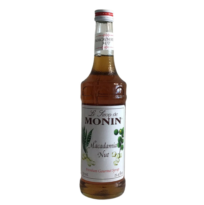 Monin 750 mL Premium Macadamia Nut Flavoring Syrup