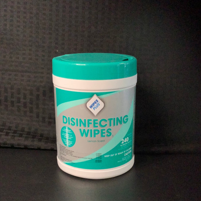 WipesPlus 240 Count Lemon Scent Alcohol Free Disinfecting Wipes (order rj next)