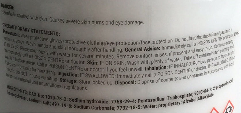 Solid Performance 8lb(detergent for dishwasher)