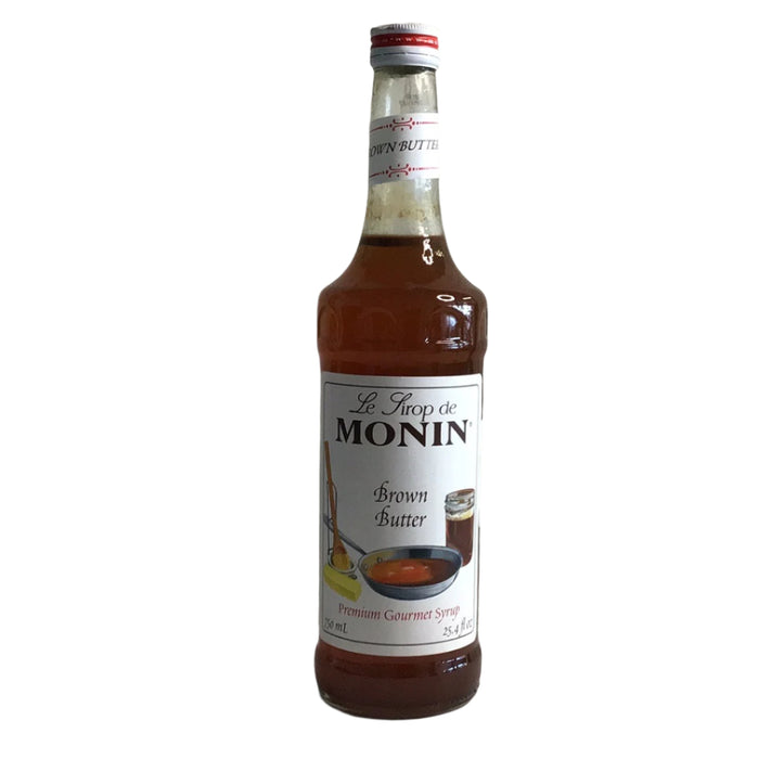 Monin 750 mL Premium Brown Butter Flavoring Syrup