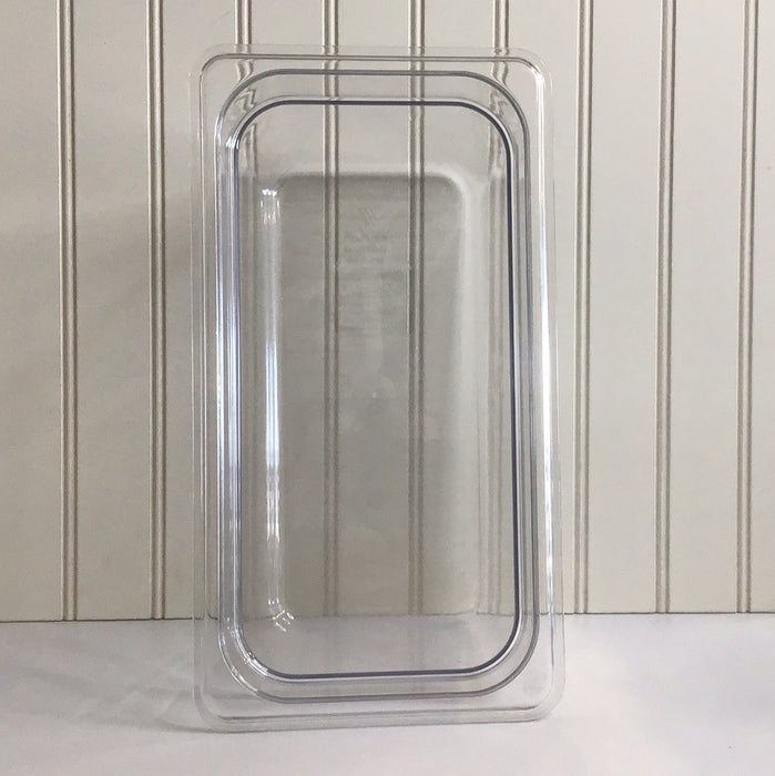 Choice 1/3 Size 6" Deep Clear Polycarbonate Food Pan