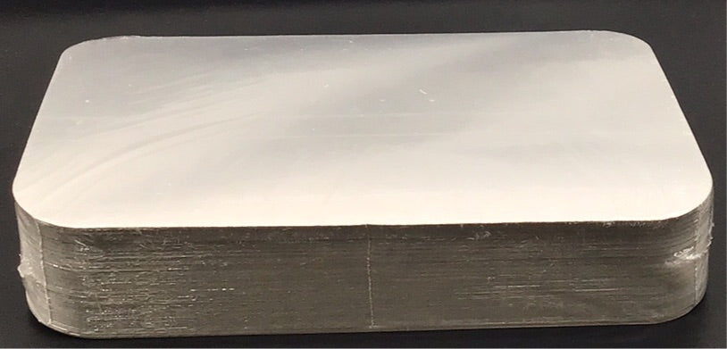 Choice Foil-Laminated Board Lid for 4 lb. Pans - 250/Case