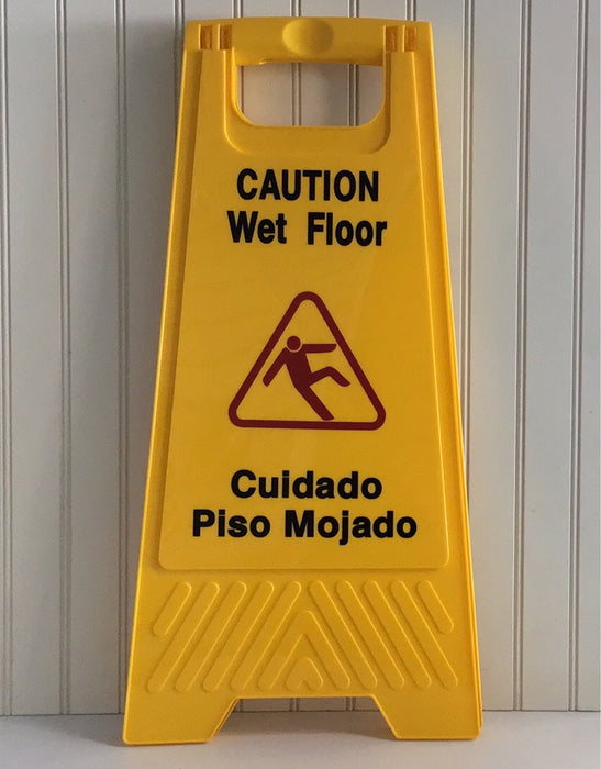 Caution Wet Floor Sign Lavex