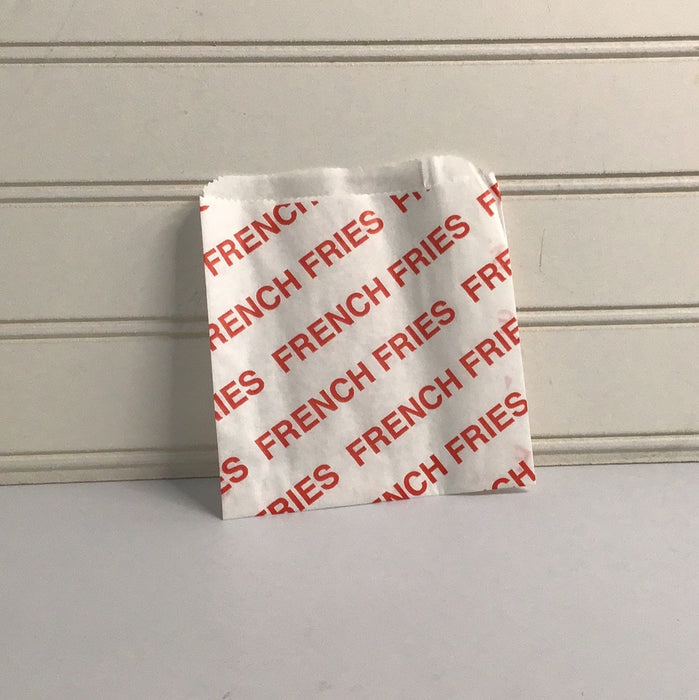 Carnival King Printed 4 1/2" x 4 1/2" Medium French Fry Bag - 2000/Case