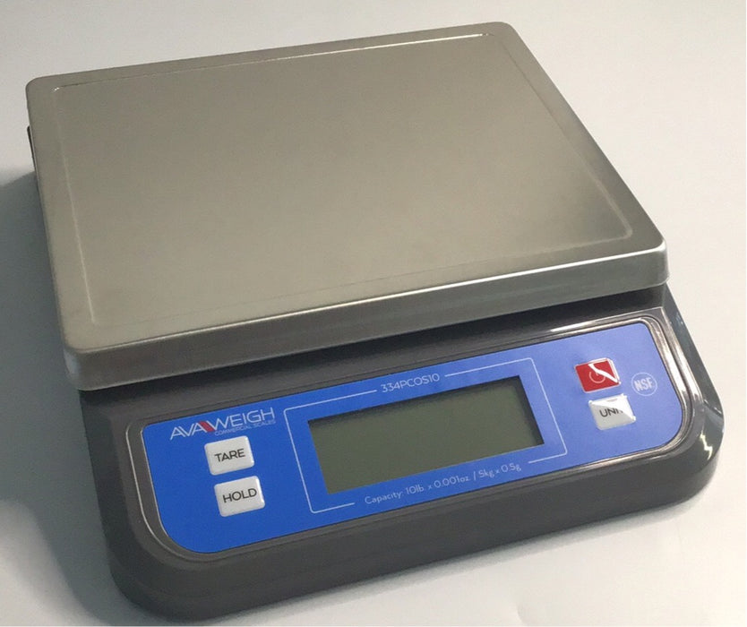 AvaWeigh PCOS10 10 lb. Digital Portion Control Scale