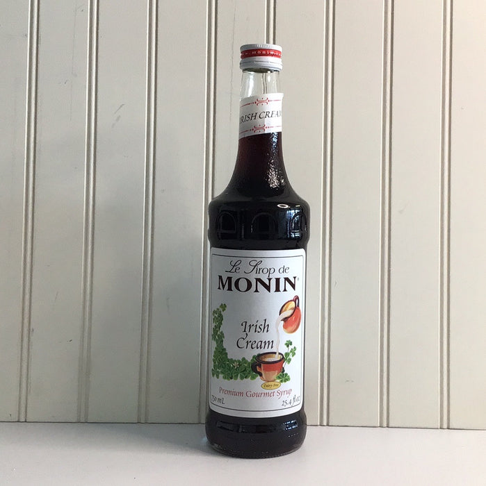 Monin 750 mL Premium Irish Cream Flavoring Syrup