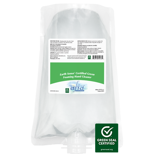 AFIA ES Certified Green Foaming Hand Soap 1000ml 6/case