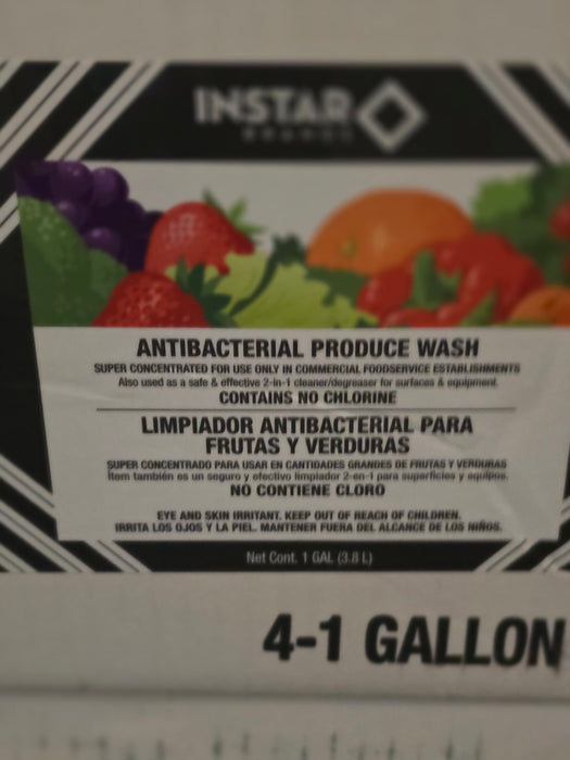 Vege Produce Wash 4x1gallon (Sold as a case of 4 gallons)