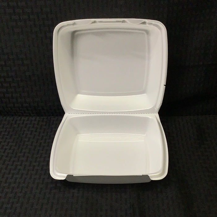 8x8x3 Dart 1 Compartment  Foam Container 200/Case- 85HT1R