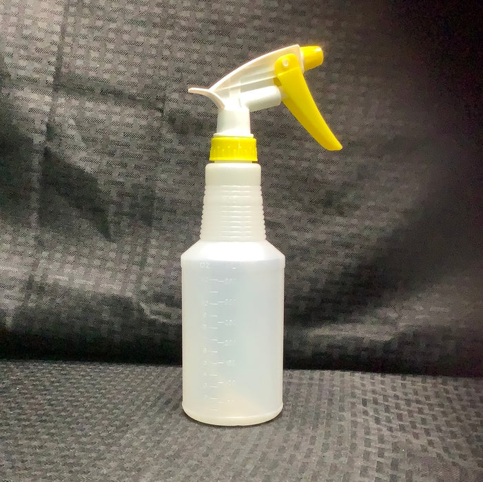 Noble Chemical 16 oz. Yellow Plastic Bottle / Sprayer