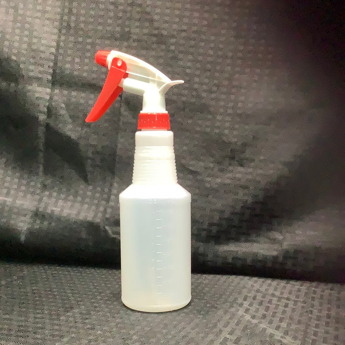 Noble Chemical 16 oz. Red Plastic Bottle / Sprayer