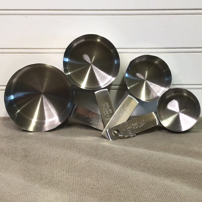 Measuring Cups 4/ Piece Stainless Steel Set