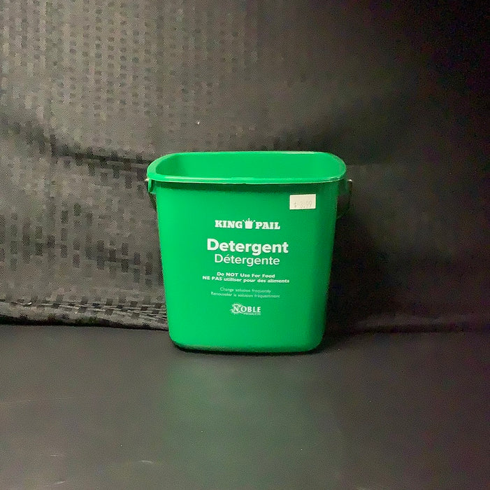 King-Pail 3 Qt. Green Detergent Pail