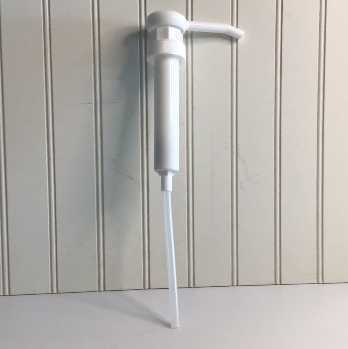 11" 1 oz. Plastic Pump Dispenser for 1 Gallon Plastic Bottles