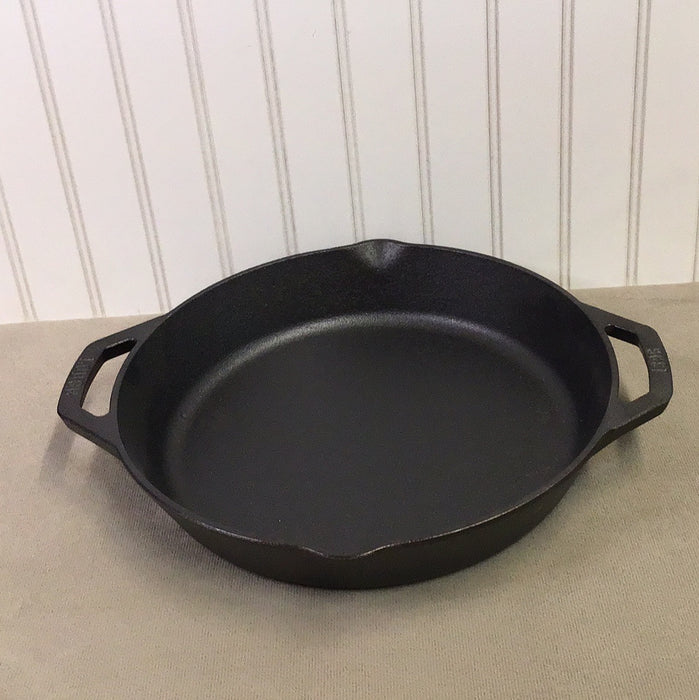 Lodge 12" Pre-Seasoned Cast Iron Skillet with Dual Handles - L10SKL