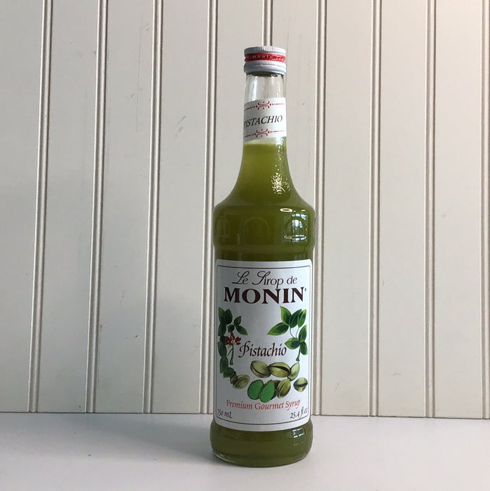 Monin 750 mL Premium Pistachio Flavoring Syrup