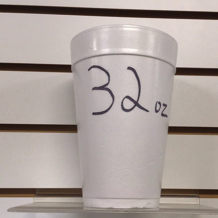 32 oz. Foam Drinking Cup 500/Case- 003234