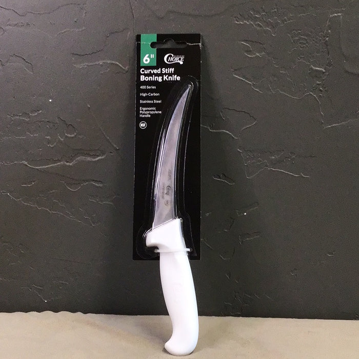 Choice 6" Curved Stiff Boning Knife