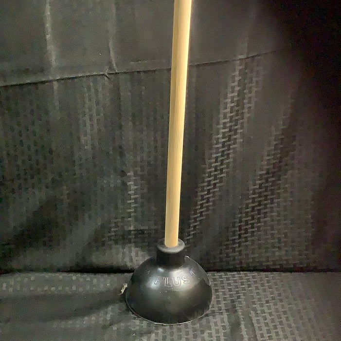 24" Plunger with Wood Handle