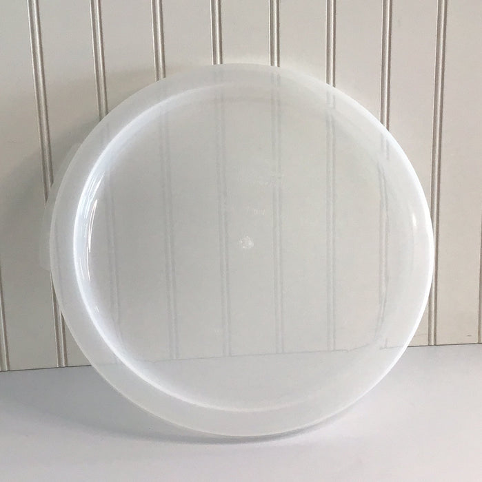 Choice 12, 18, and 22 Qt. Translucent Round Polypropylene Food Storage Container Lid