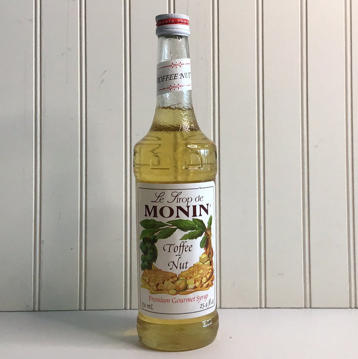 Monin 750 mL Premium Toffee Nut Flavoring Syrup