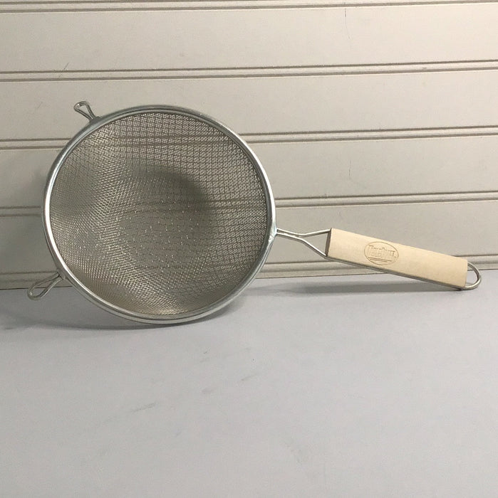 Tablecraft 82 6 1/4" Fine Tin Double Mesh Strainer