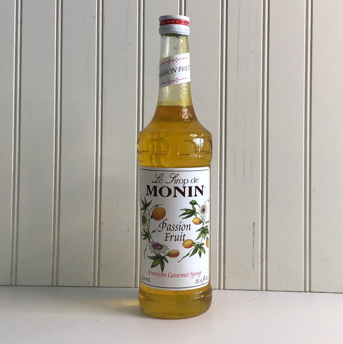 Monin 750 mL Premium Passion Fruit Flavoring / Fruit Syrup