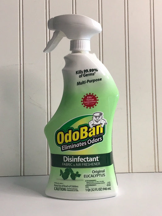 OdoBan Disinfectant Fabric & Air Freshener Spray Bottle 1 Qt.