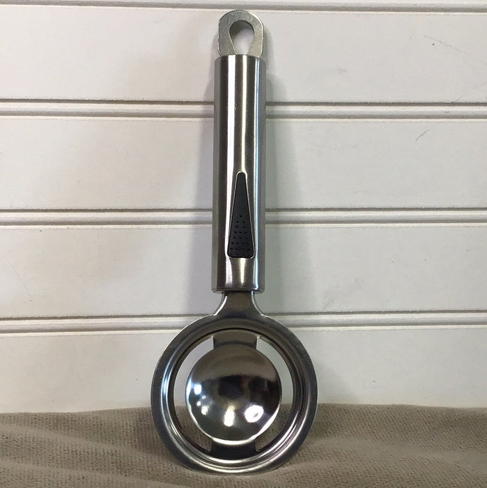 Choice 8 1/2" Stainless Steel Egg Separator