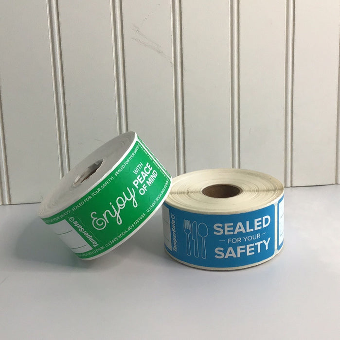 Tamper Safe 1" x 3" Sealed For Your Safety 250/Roll*- 322TE1X3SCPA