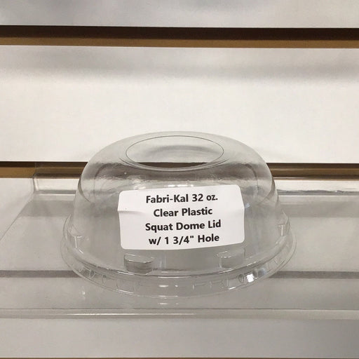 Squat 9 oz. Parfait Cup with 4 oz. Fabri-Kal Insert and Dome Lid - 100/Pack