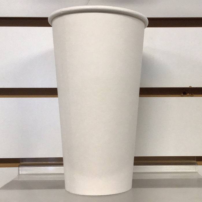 20 oz Hot Paper Cups (White) 600ct