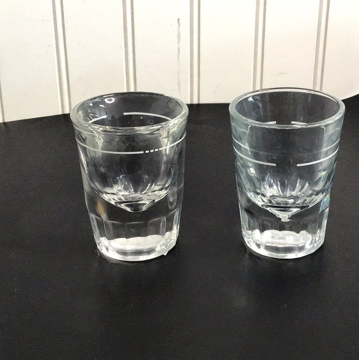 Libbey Fluted Shot Glasses