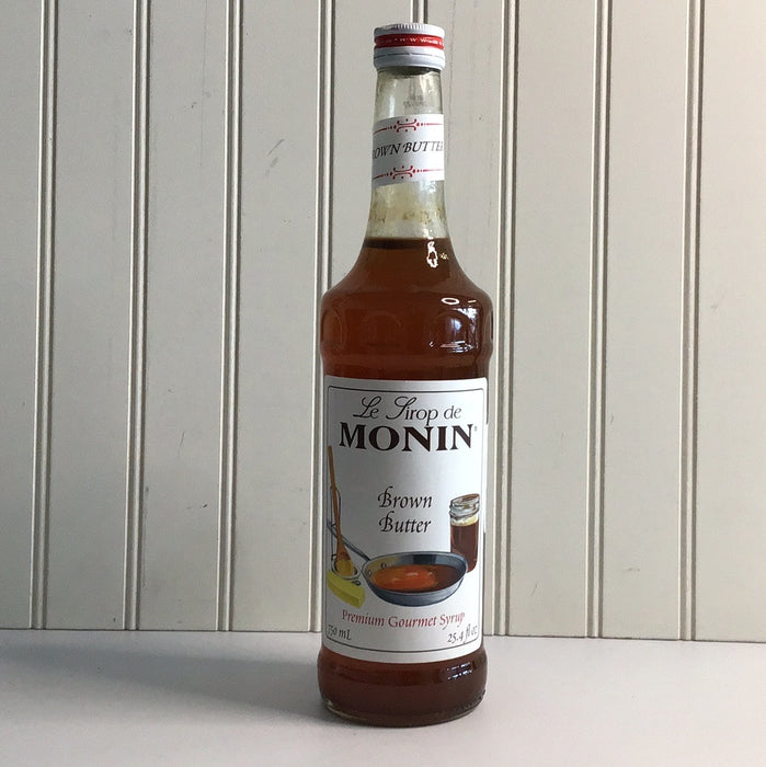 Monin 750 mL Premium Brown Butter Flavoring Syrup