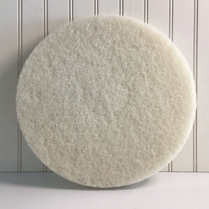 16" White Polishing Floor Pad 1/Each