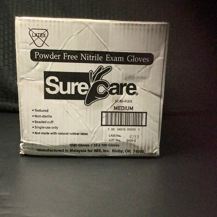 surecare blue 4 mil size medium