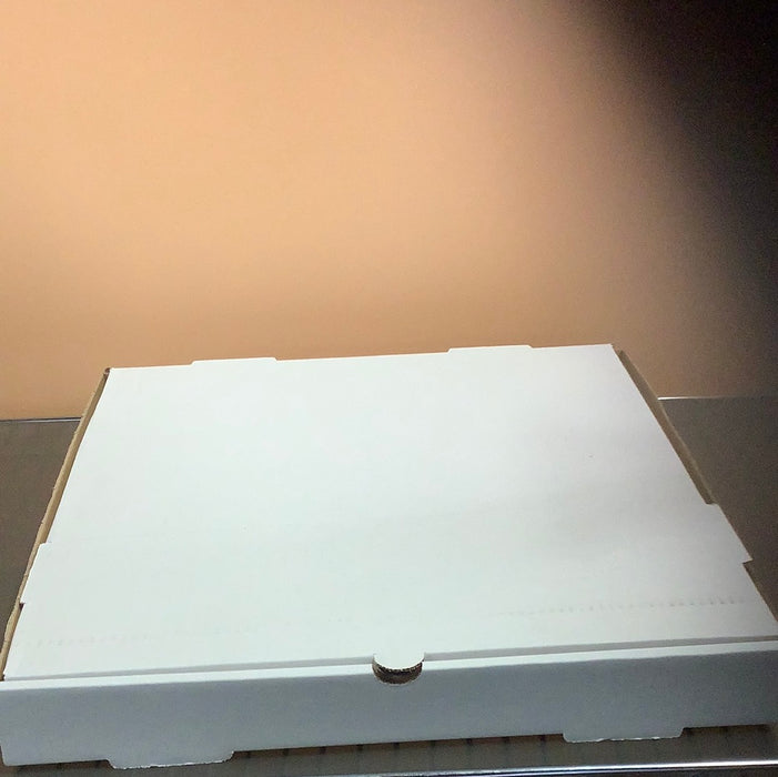 Choice 16" x 16" x 2" White Corrugated Plain Pizza Box Bulk Pack - 50/Bundle