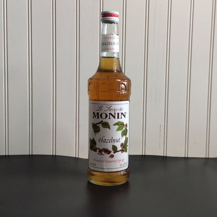 Monin 750 mL Premium Hazelnut Flavoring Syrup