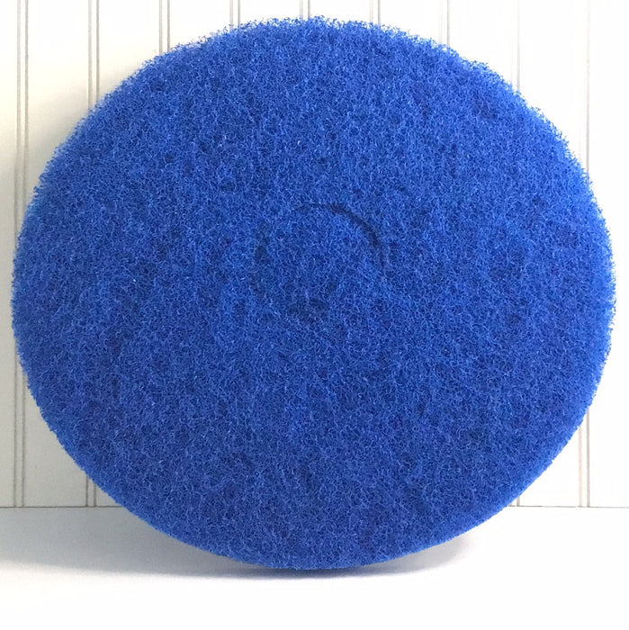 Scrubble by ACS 53-19 Type 53 19" Blue Cleaning Floor Pad