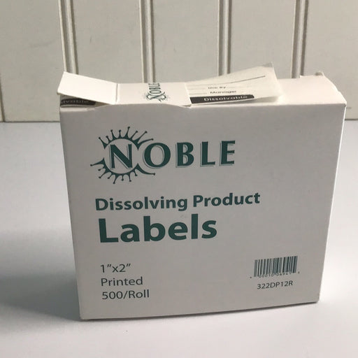 Noble Products 1 Removable Day of the Week Label Rolls