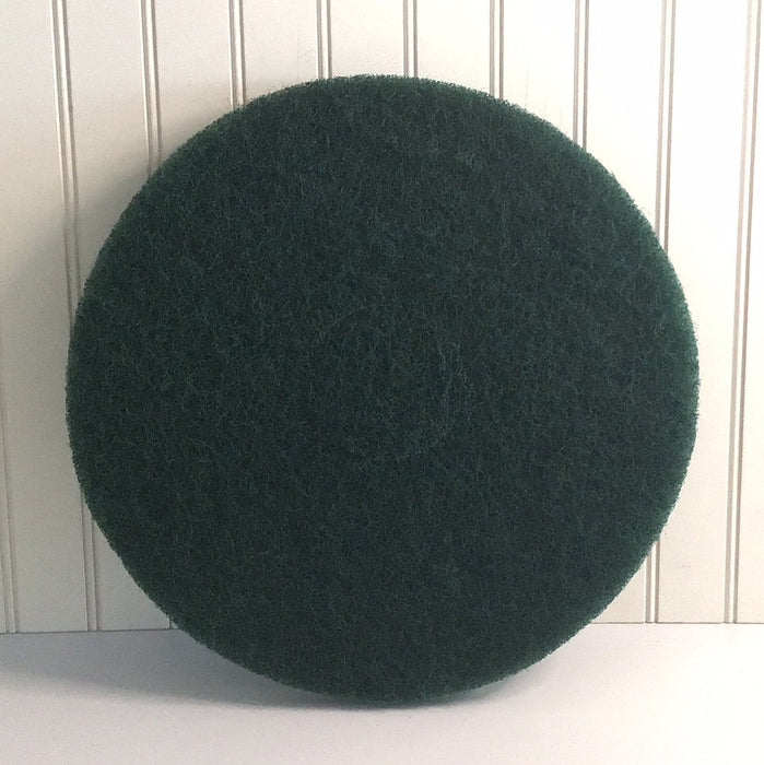 17" Green Scrubbing Floor Pad