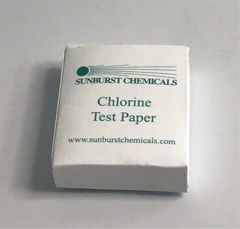 Sunburst Chemicals- Chlorine Test Paper