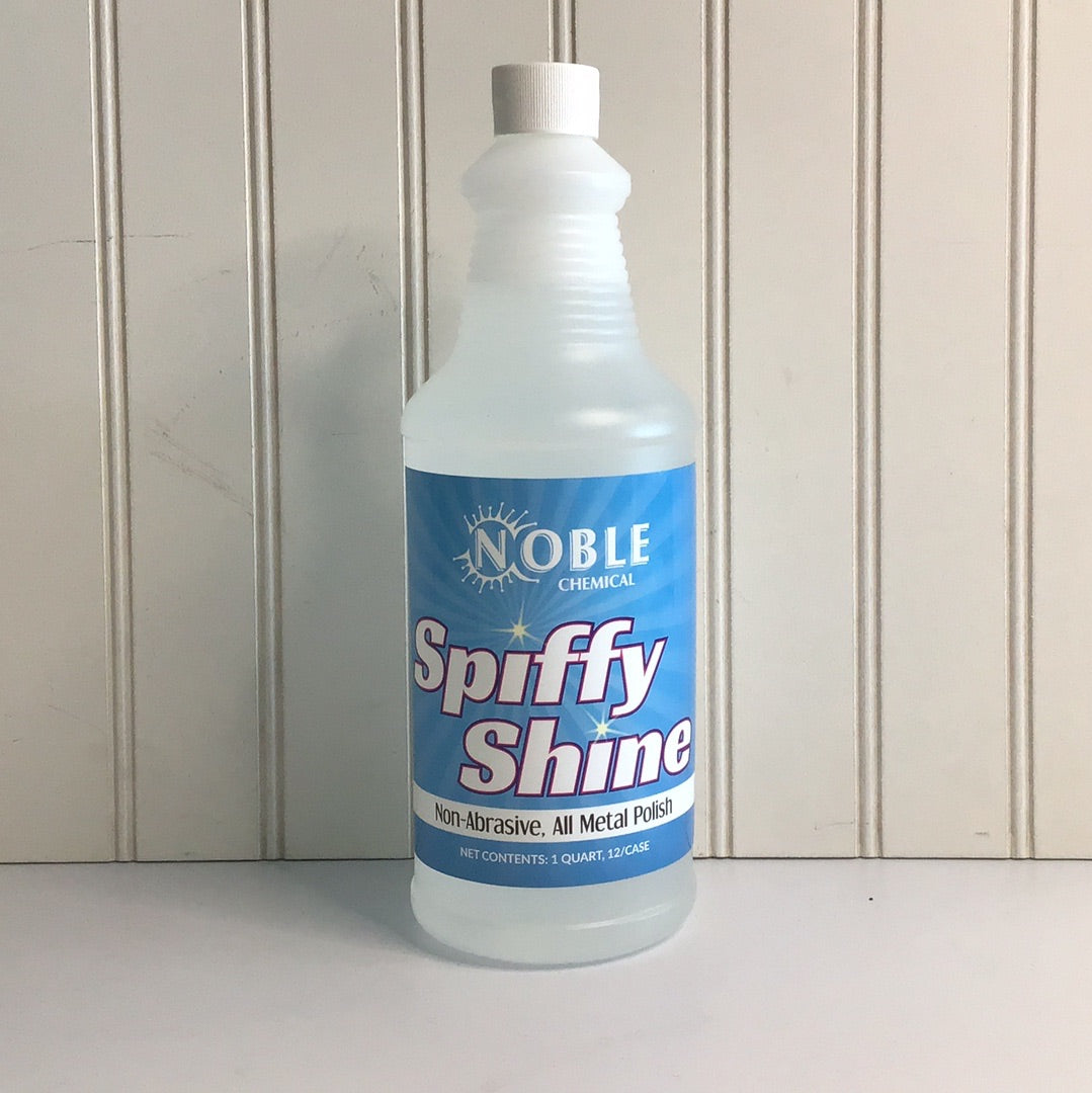 Noble Chemical 1 qt. / 32 oz. Spiffy Shine Ready-to-Use Metal