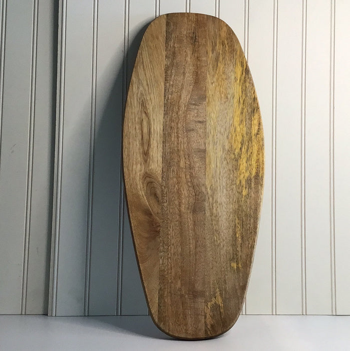 Large Wood Cutting Board (Oval) 20 1/2" x 8 3/4"