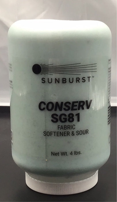 Conserv SG81 - Fabric softener Sunburst 2/cs (use sg80 first)