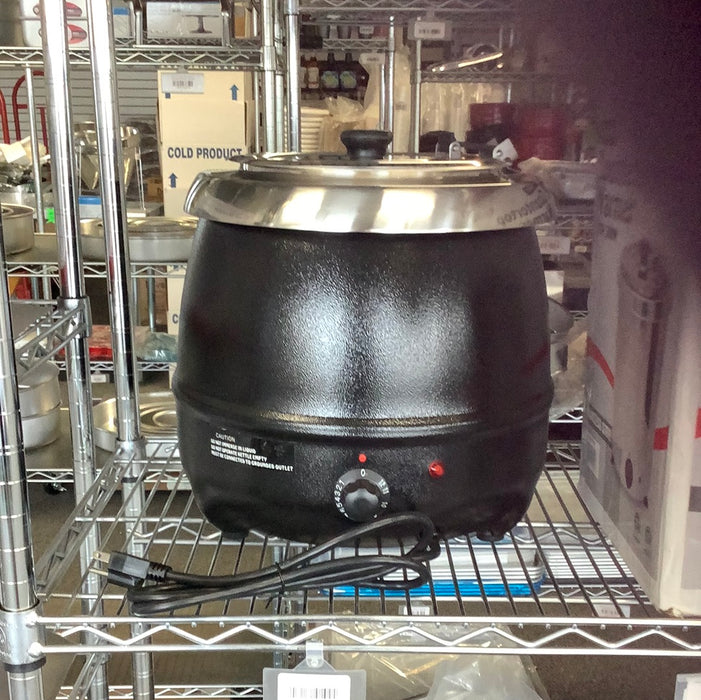 Avantco S30 11 Qt. Black Soup Kettle Warmer - 120V, 400W