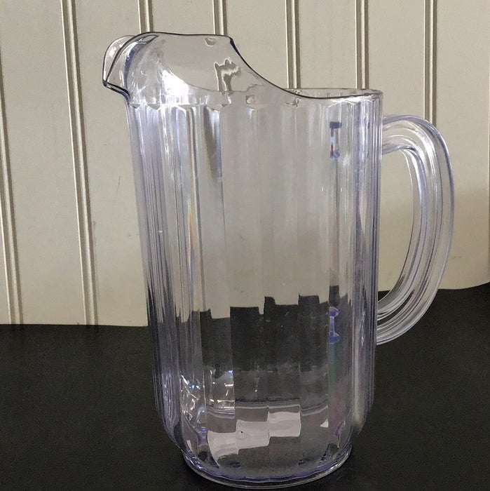 Choice 48 oz. Clear SAN Plastic Beverage Pitcher