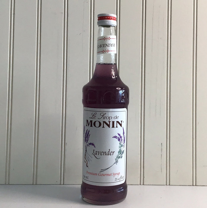 Monin 750 mL Premium Lavender Flavoring Syrup